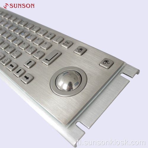 Diebold Metal Keyboard at Touch Pad